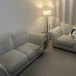 Windsor 3 seater and arm chair
