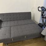 Wayfair - Grey Sleeper Corner Sofa