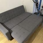 Wayfair - Grey Sleeper Corner Sofa