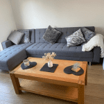 Wayfair - Grey Sleeper Corner Sofa