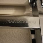 Rochebobois cream leather 2 seater sofa