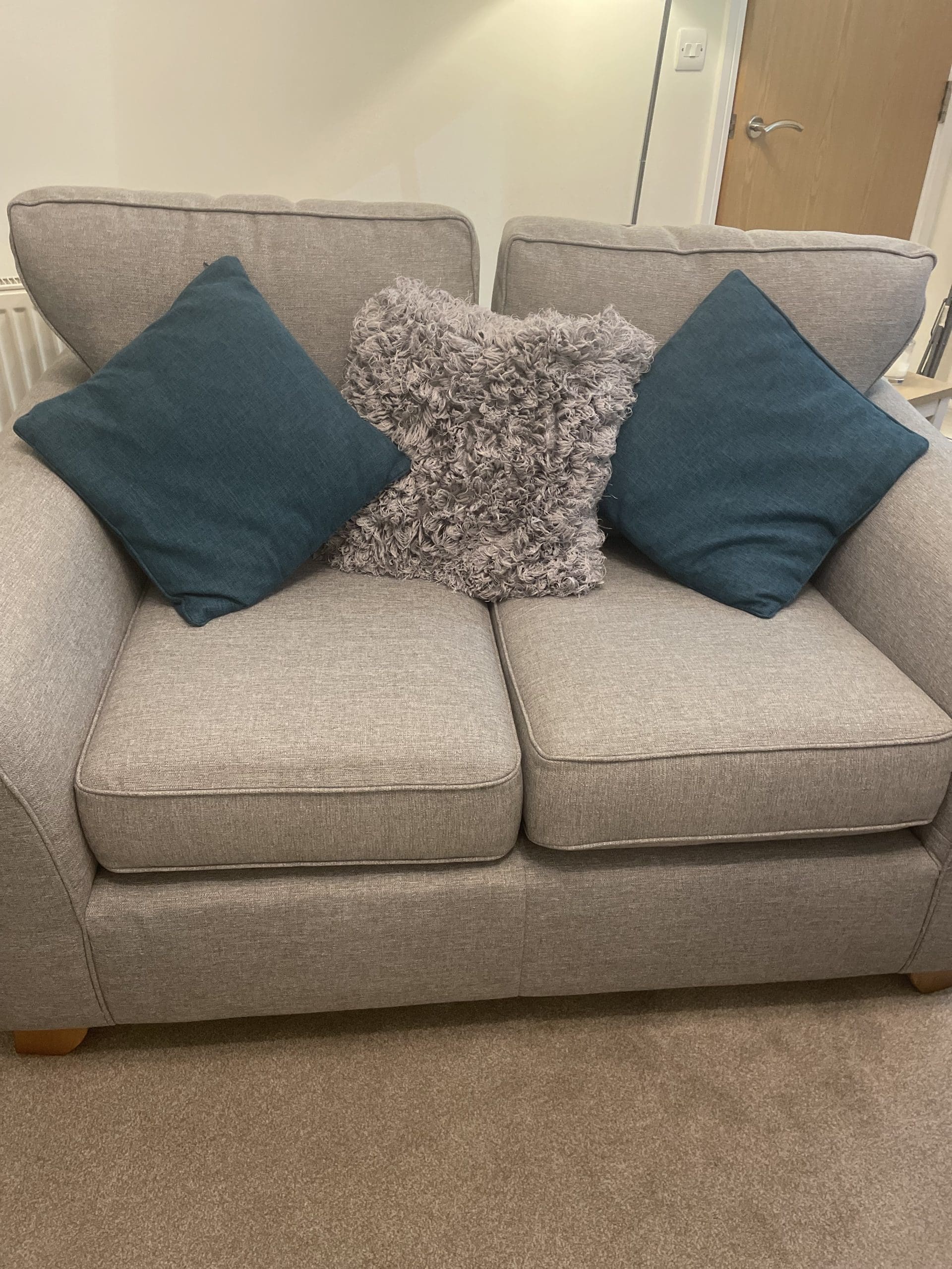 M S Abbey grey 2 seater sofa Sofalistic The Sofa Marketplace buy and sell preloved sofas nationwide