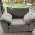 M&S Love Seat - Nantucket - Mushroom