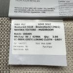 M&S Love Seat - Nantucket - Mushroom