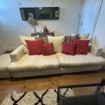 3 Seater sofa & ottoman footstool