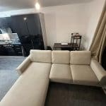 SNUG L Shaped Sofa - Cream, Excellent Condition