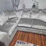 Silver sofa