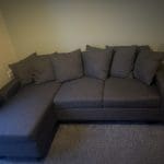 Laura James - Tracy corner sofa, grey