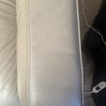 DFS Leather Grey Sofa Set
