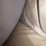 DFS Leather Grey Sofa Set