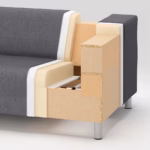 IKEA KLIPPAN 2-seat sofa frame and cover