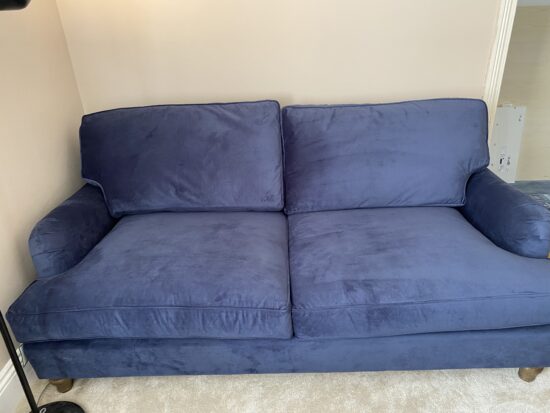 Sofa.com Navy Blue Bluebell 3 Seat Sofa Bed