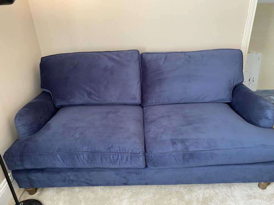 Sofa.com Navy Blue Bluebell 3 Seat Sofa Bed