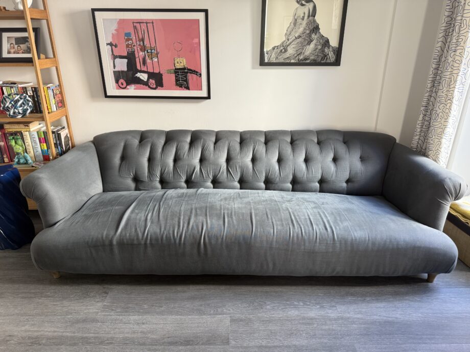 Loaf Dixie Sofa Extra Large in Navy Blue - Used Condition