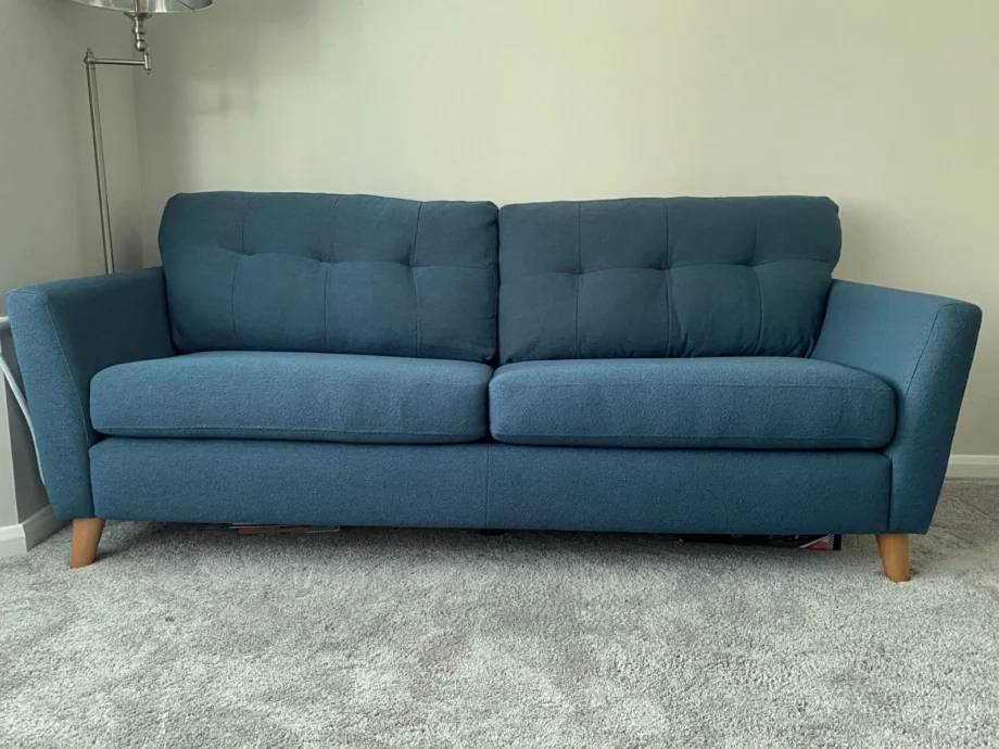 DFS French Connection Studio - 3 Seater Sofa - Ocean Boucle