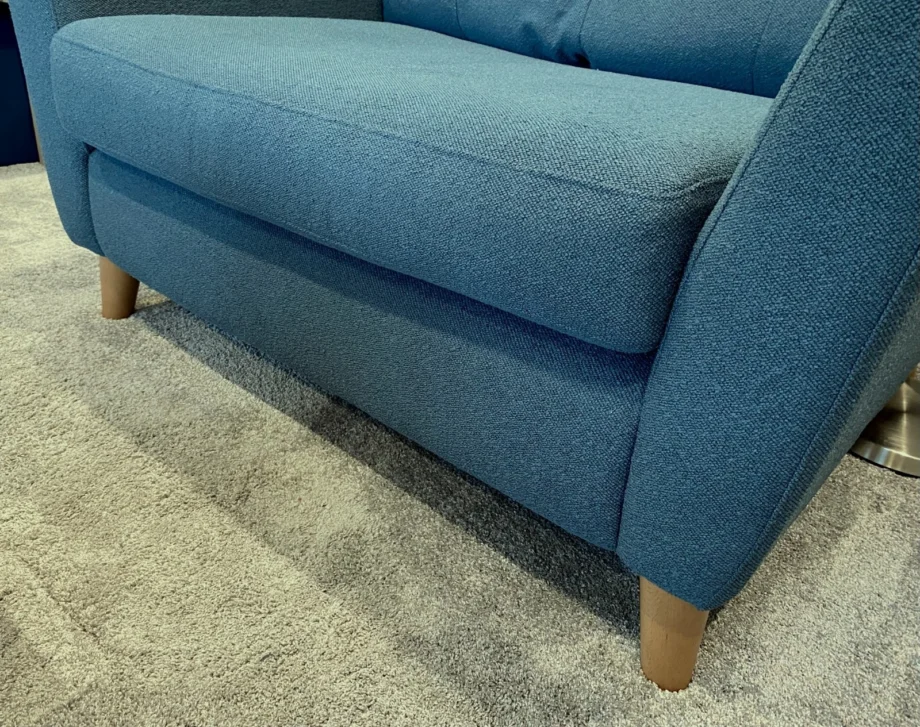 DFS French Connection Studio - Cuddler Chair - Ocean Boucle