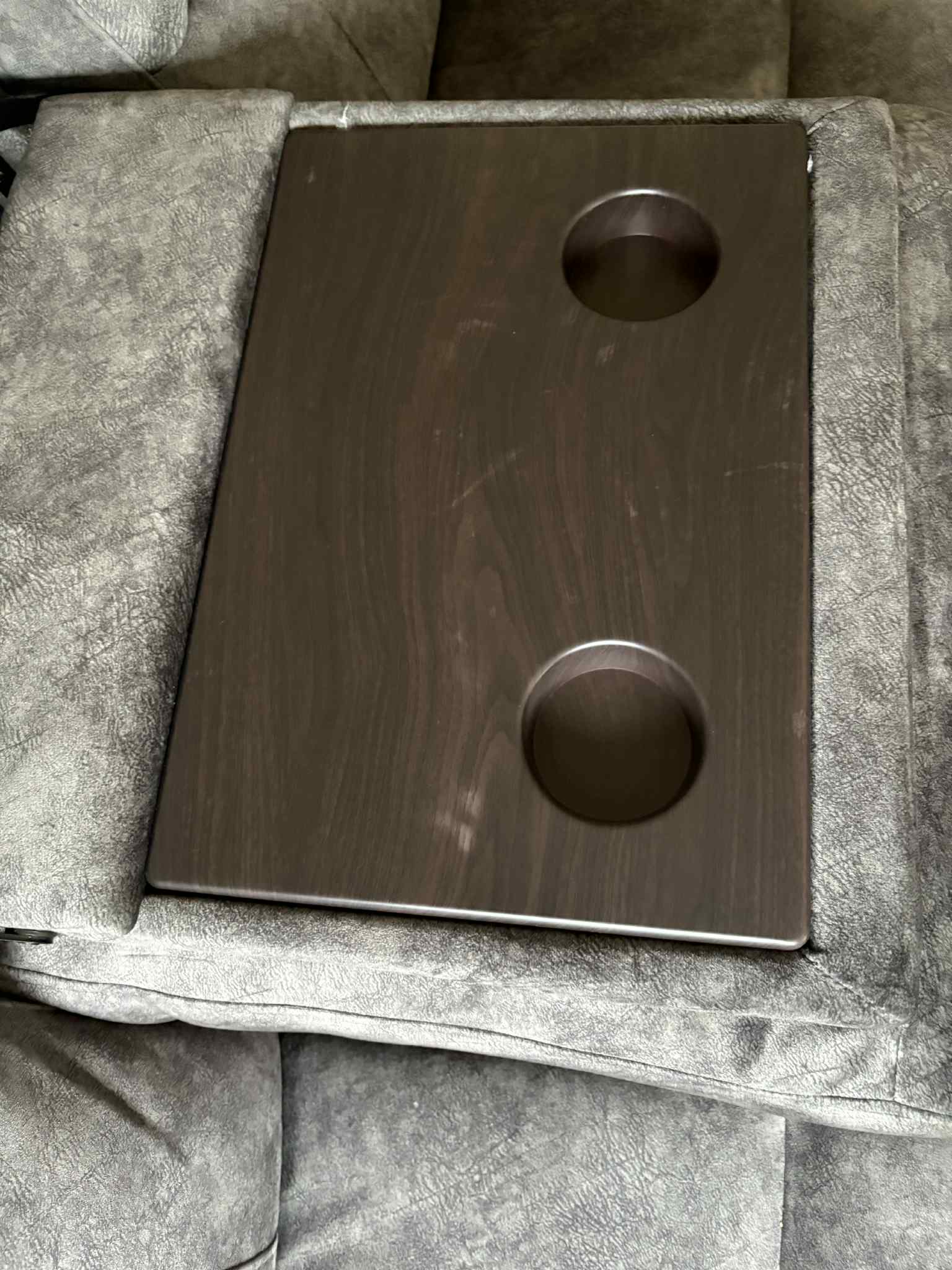 DFS Grey Dylan Power Recliner