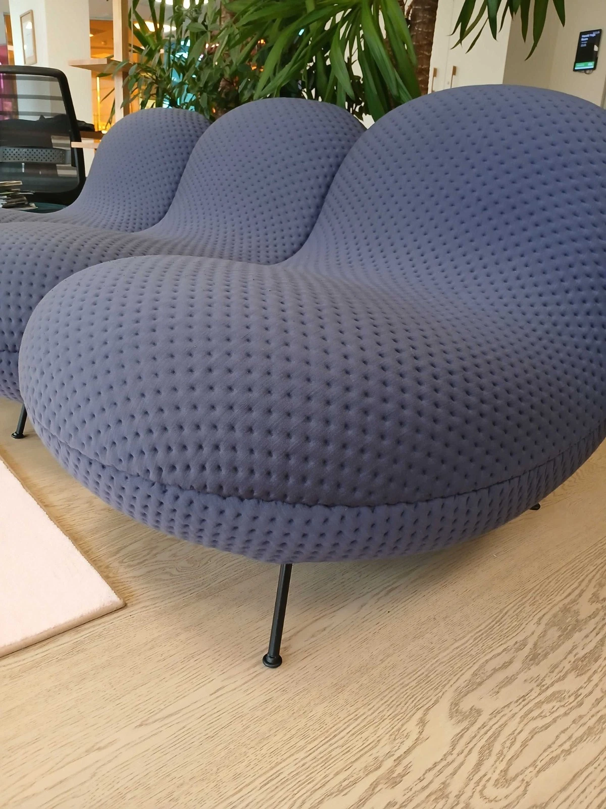 Jot.Jot BABABA 3 seater sofa designed by Iskos-Berlin - Graphite (2 available)