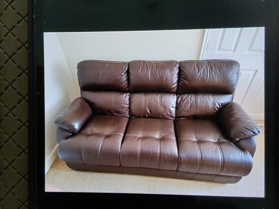 3 Seater Sofa with Padded Arms