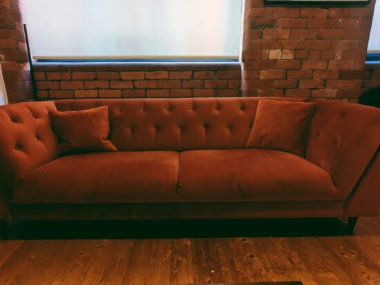 Sofology Tufted 4-Seater Sofa with Button Back Detail