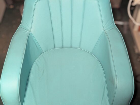 Turquoise Designer Accent Armchair
