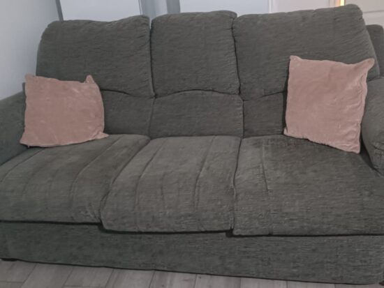 Comfortable 3-Seater Sofa with Soft Cushions