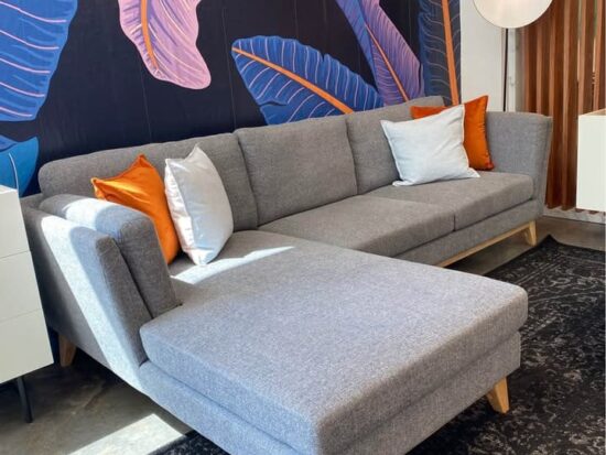 DFS French Connection Sectional Corner Sofa For Sale