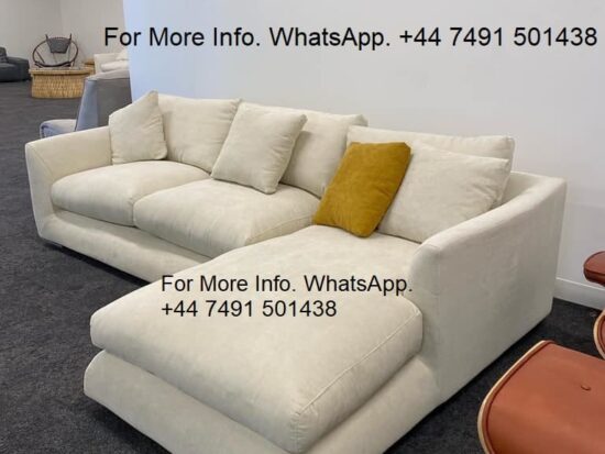 John Lewis Modern Corner Sofa with Chaise – Seats 4-5 People