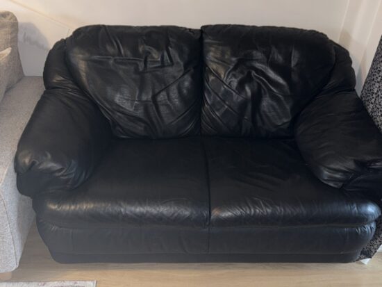Comfortable 2-Seater Sofa with Plush Cushions