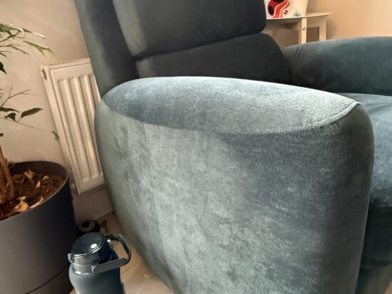 Modern teal Armchair- Contemporary Single Seater
