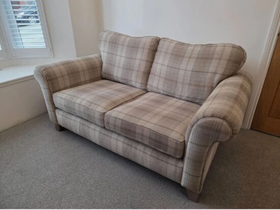DFS 3 SEATER MORLAND WITH SINGLE CHAIR AND FOOTREST