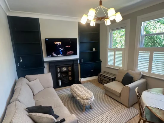 John Lewis Beige Corner Sofa