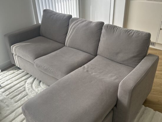 Modern 3-Seater Corner Sofa with Chaise Longue
